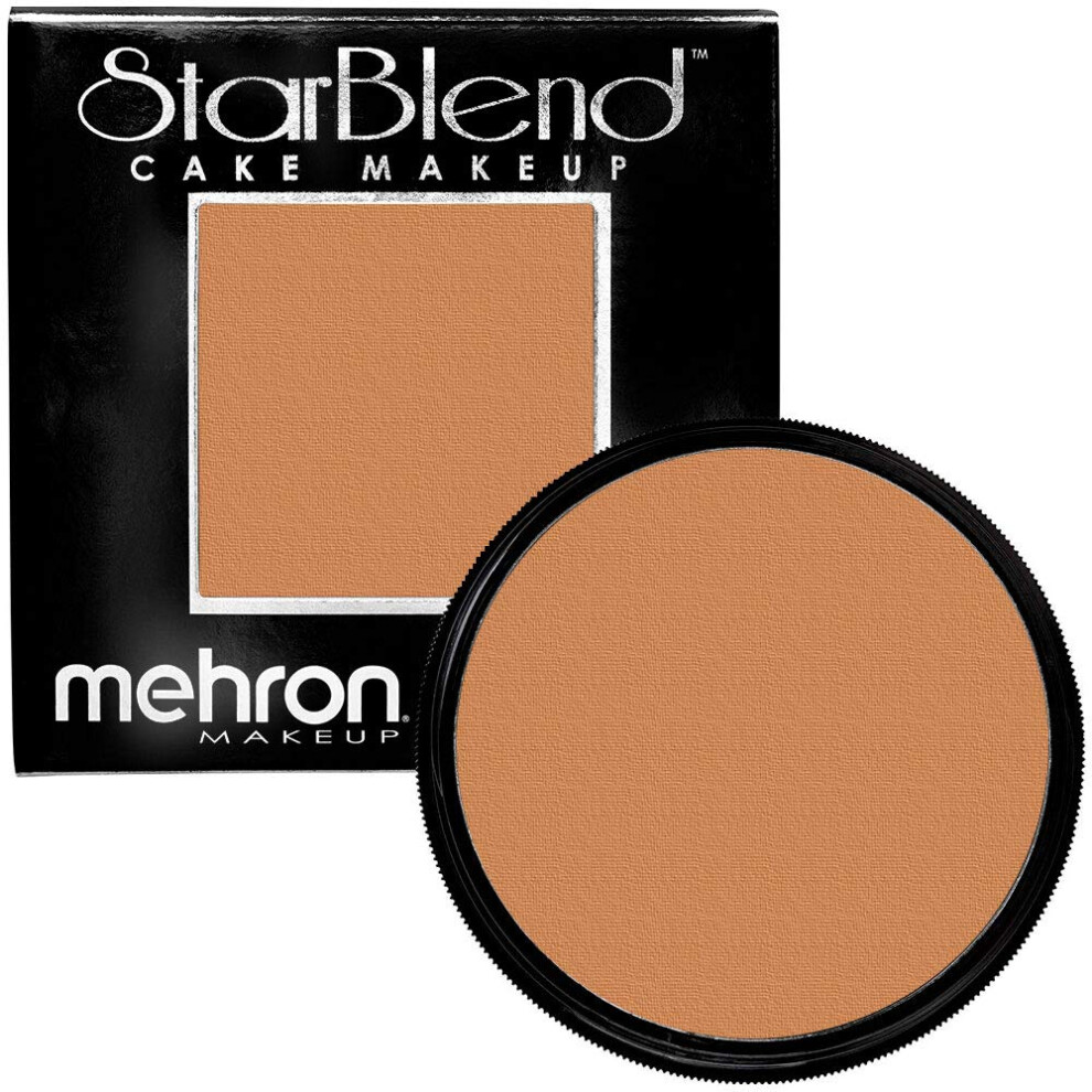 Mehron Makeup StarBlend Cake (2 oz) (Light Tan)