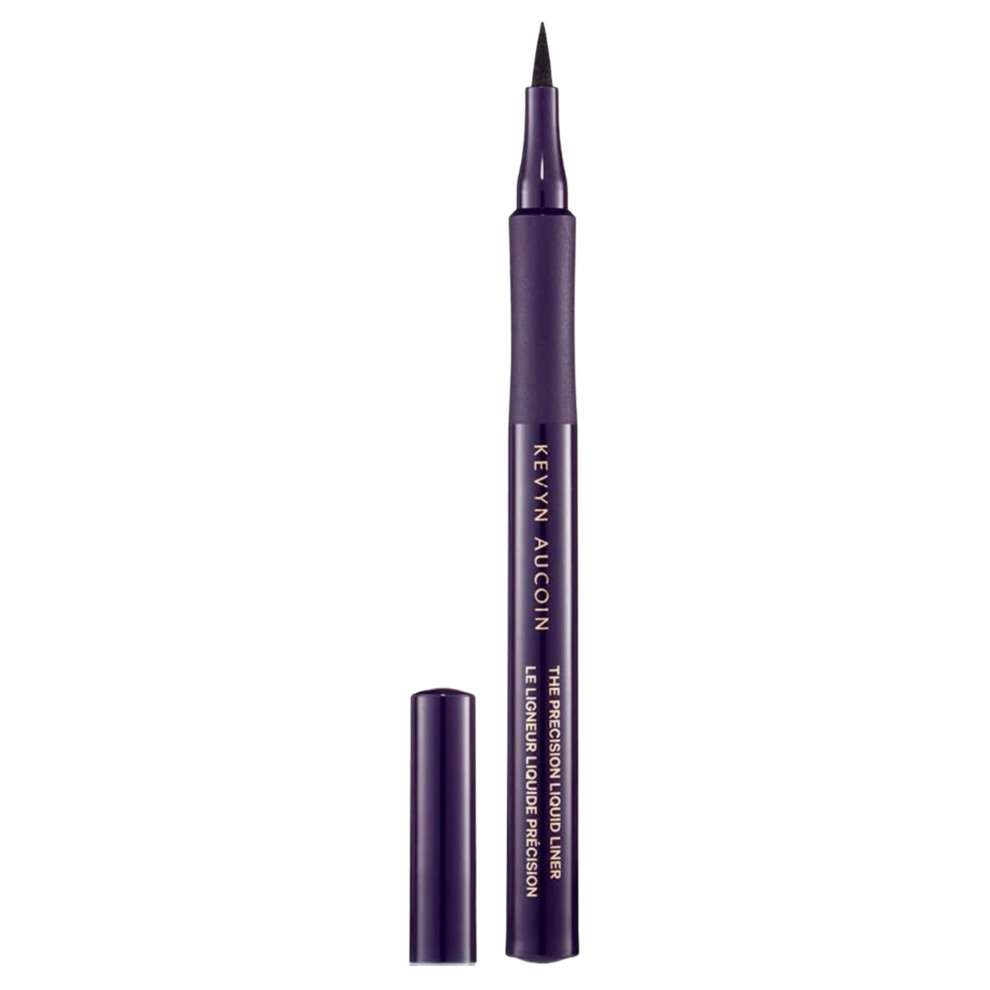 Kevyn Aucoin The Precision Liquid Liner  Black: Easy use with a glide-on felt tip eyeliner. Ultrafine precise applicator for sharp lines. Li