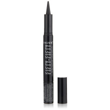 Palladio Fifty-Fifty Eye Liquid Liner  Dual Ended  Professional Eye Styling  Ultra-Soft Kajal crayon and Super Precise Fiber Tip Liner  Smok