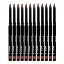 Beauty Spot (12 Stck) Nabi einziehbarer wasserfester Eyeliner-Stift  langlebige, lichtbestndige Formel  schneller Make-up-Entferner (braun)
