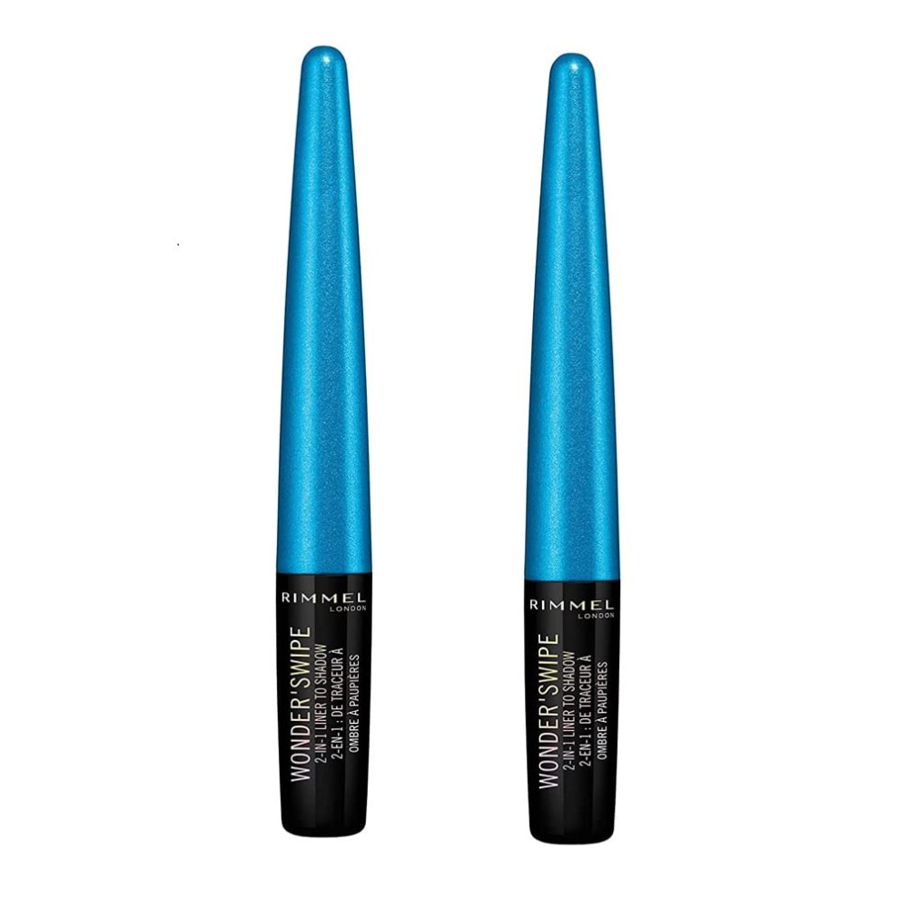 Pack of 2 Rimmel London Wonder Swipe 2-in-1 Liner to Shadow  Don't Be Shook # 011