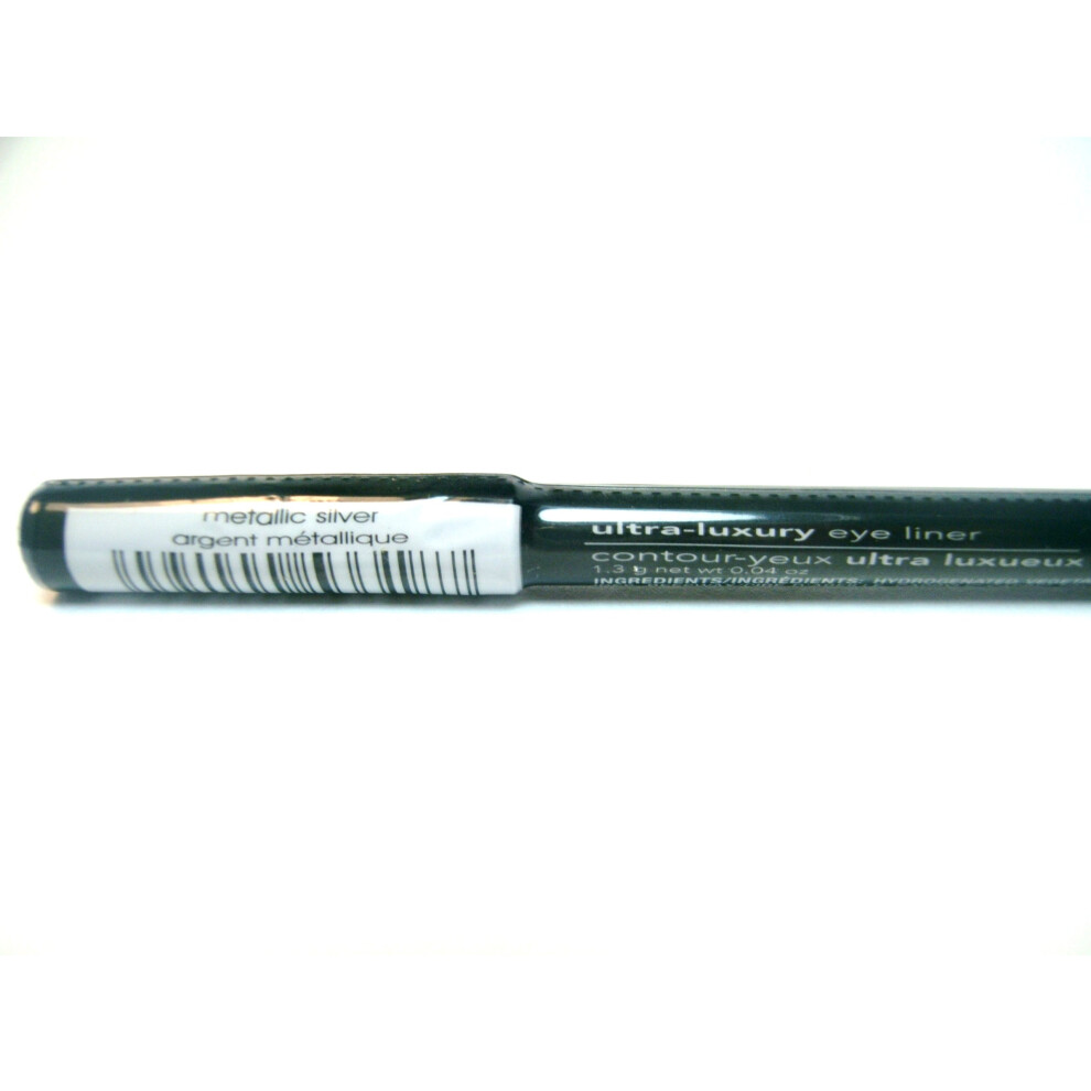 Ultra Luxury Eye Liner Metallic Silver By Avon