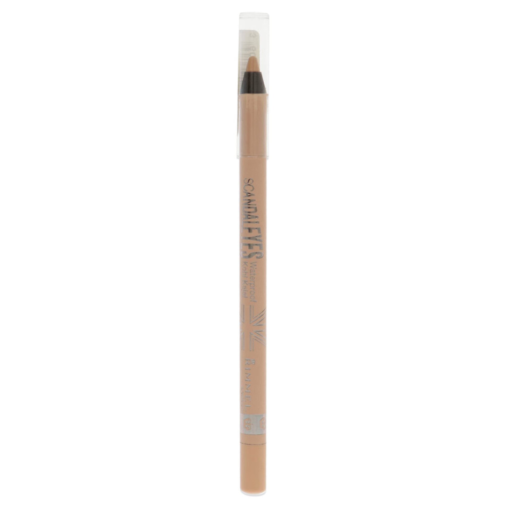 Rimmel London Scandaleyes Waterproof Kohl Kajal Eyeliner - 005 Nude Eyeliner Women 0.04 oz