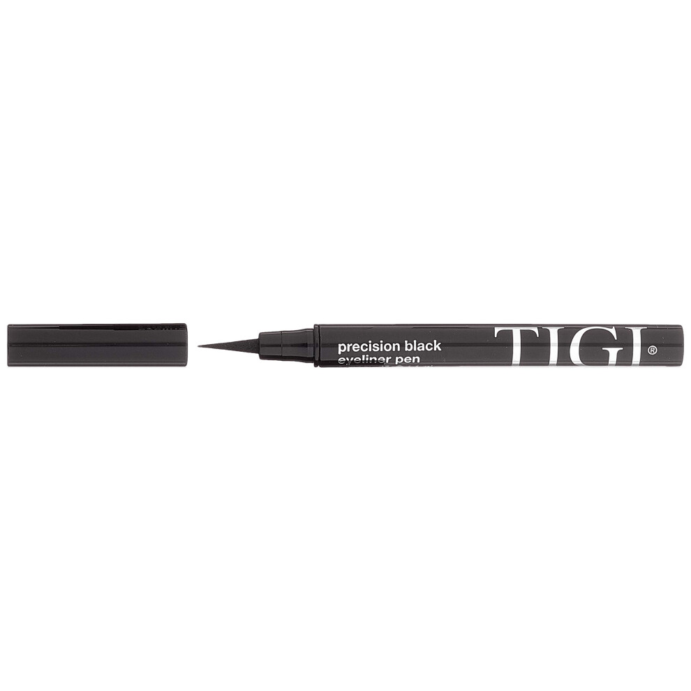 TIGI Cosmetics Precision Eyeliner Pen  Black  0.037 Fluid Ounce