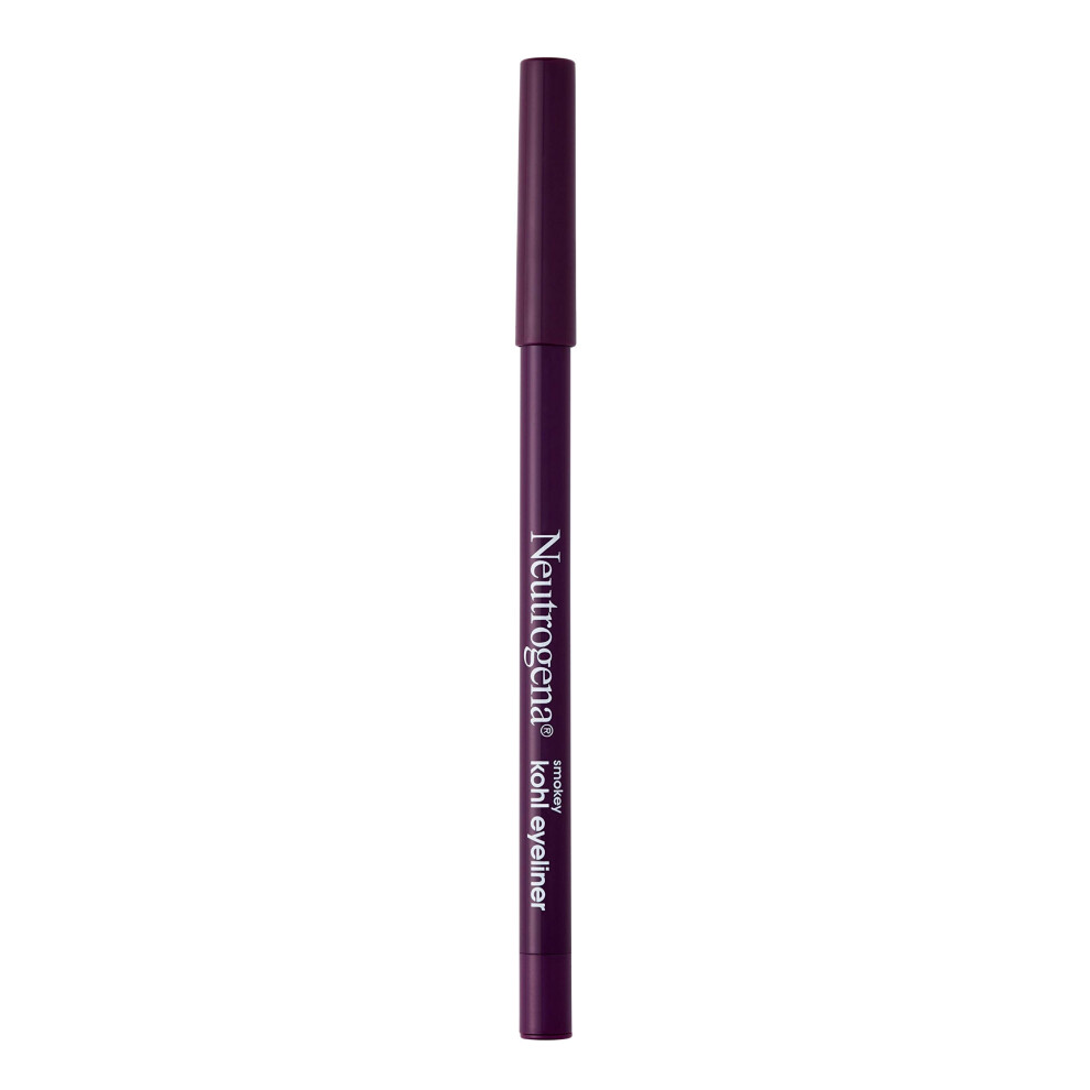 Neutrogena Smokey Kohl Eyeliner with Antioxidant Vitamin E  Water-Resistant & Smooth-Gliding Eyeliner Makeup  Rich Plum  0.014 oz