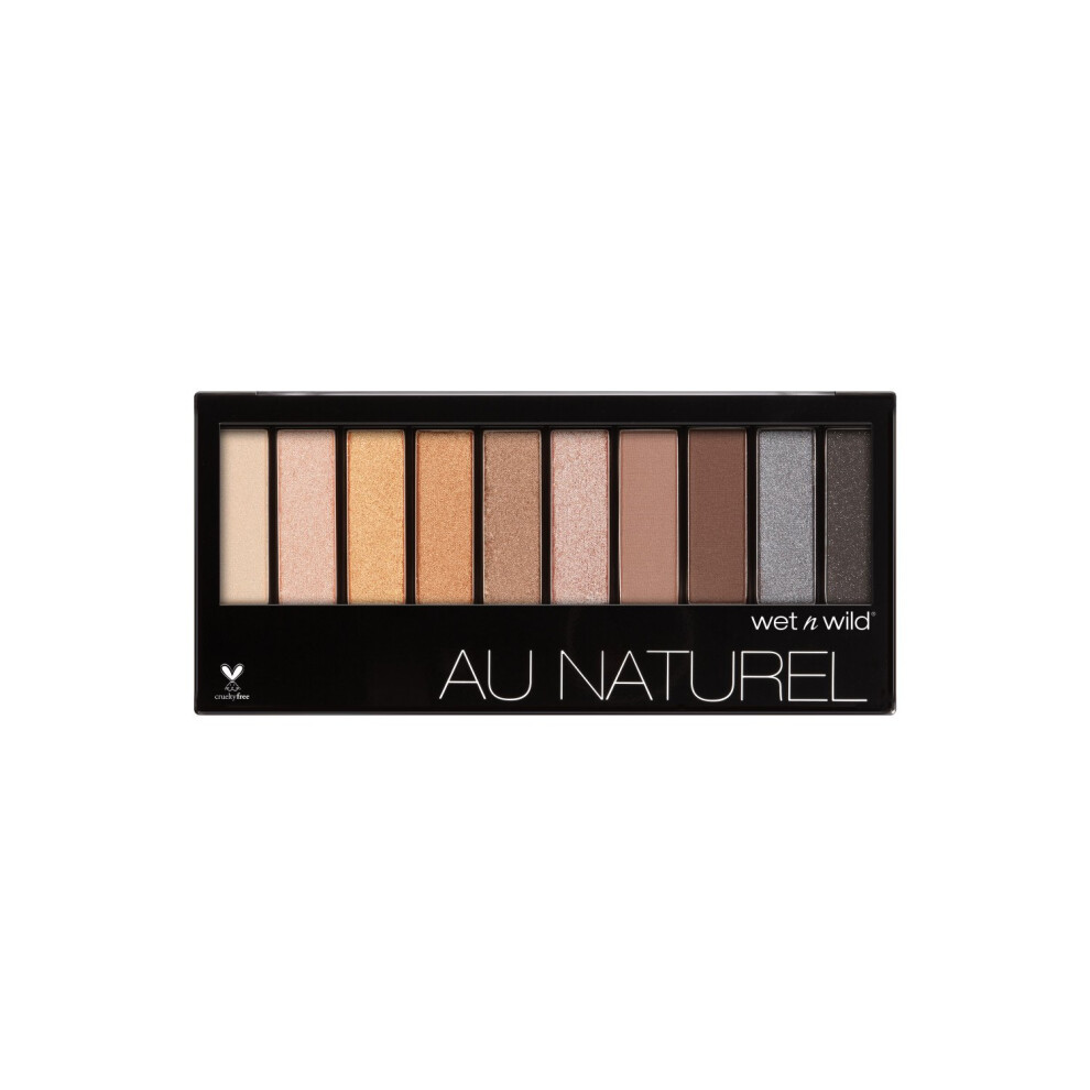 Wet & Wild Color Icon Au Natural 10-Pan Eyeshadow 753a Bare Neccessities  5.6 Ounce