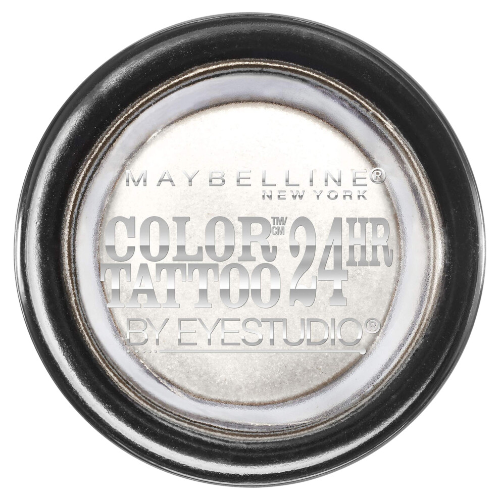 Maybelline New York Eyestudio ColorTattoo Metal 24HR Cream Gel Eyeshadow  Too Cool  0.14 Ounce (1 Count)