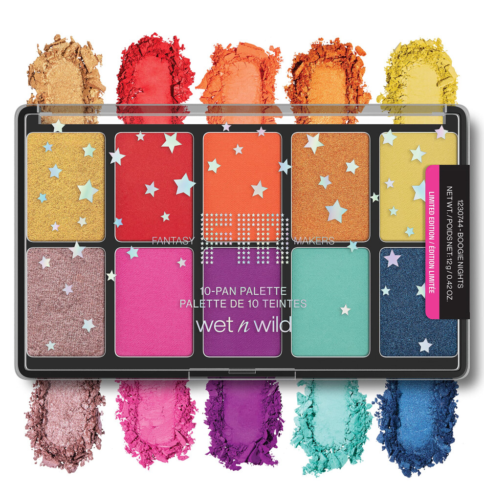 wet n wild Fantasy Makers Halloween 10 Pan Palette Boogie Nights