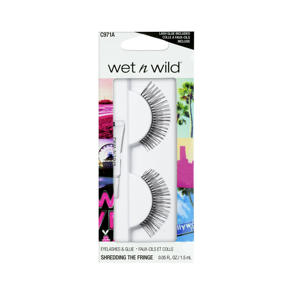 Wet n Wild False Lashes  Shredding the Fringe  1 Fluid Ounce  (C971A)