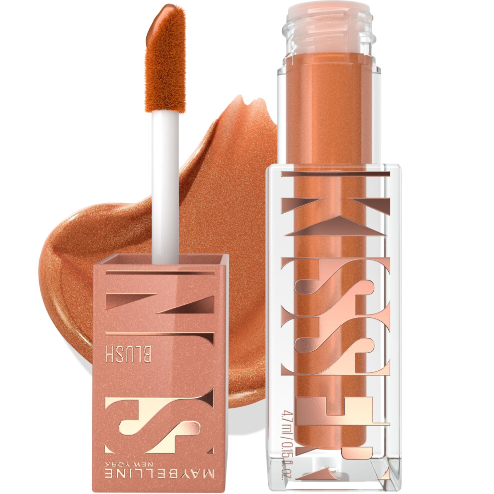 MAYBELLINE Sunkisser Liquid Blush and Bronzer  Luminous Finish  Summer In The City  0.23 Fl Oz