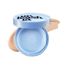 Unleashia, Pele da Babe, Cushion Baby Azul, Filtro UV 40/++, 21C Pele do Bebê, 0.52 oz (15 g)