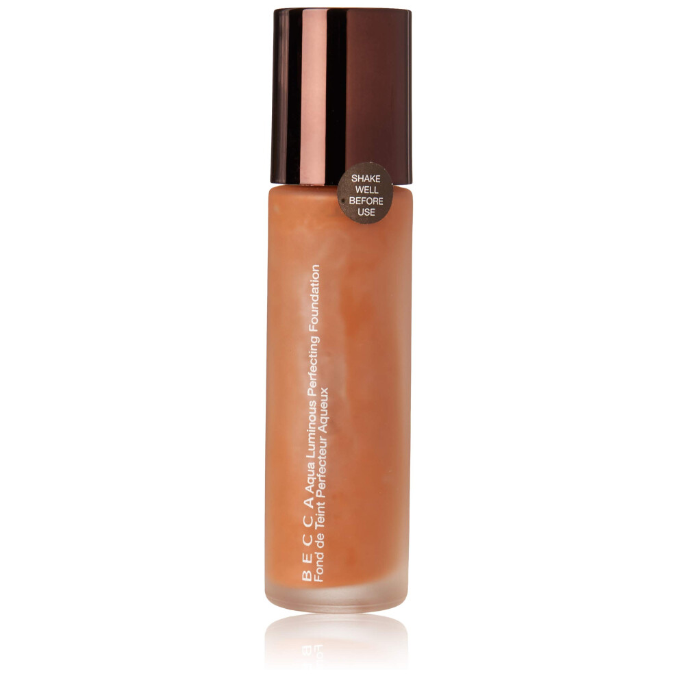 Becca Aqua Luminous Perfecting Foundation  Dark Golden  1 Ounce