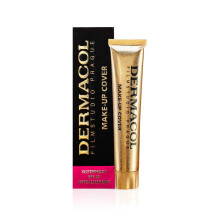 Dermacol - Volledige Dekking Foundation, Vloeibare Matte Makeup met SPF 30, Waterproof voor Vette Huid, Acne