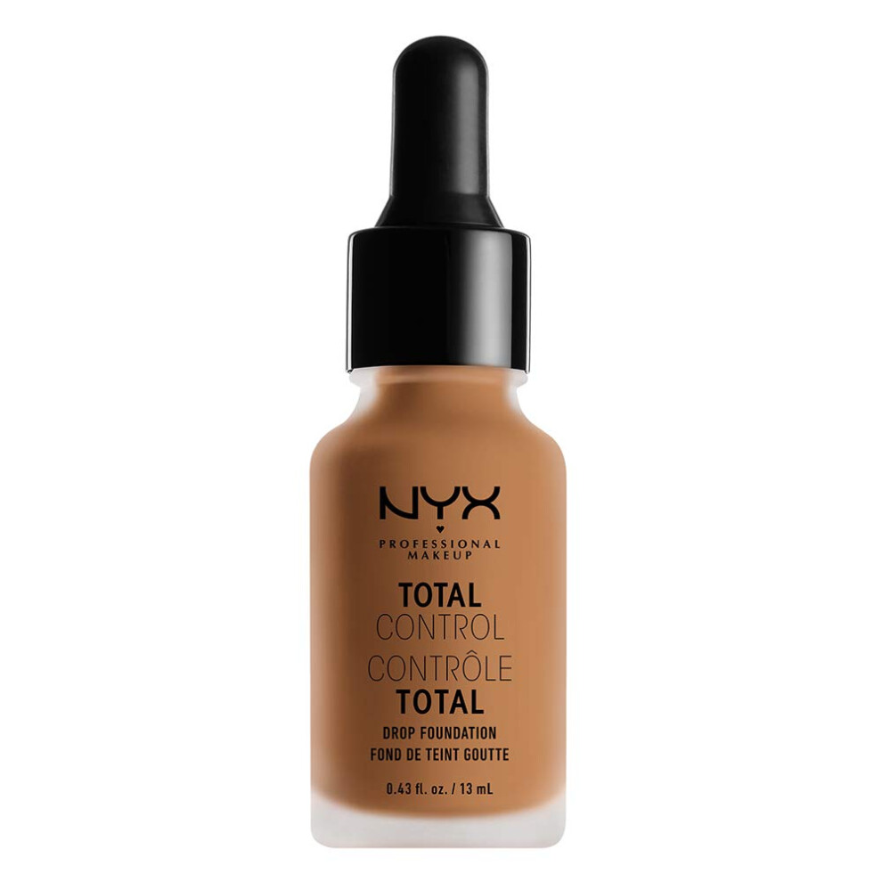 NYX PROFESSIONAL MAKEUP Total Control Drop Foundation - Cinnamon  Medium With Neutral Undertone