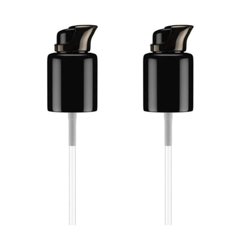 2PCS Ersättningspump för MAC Studio Fix Fluid Foundation (Svart)