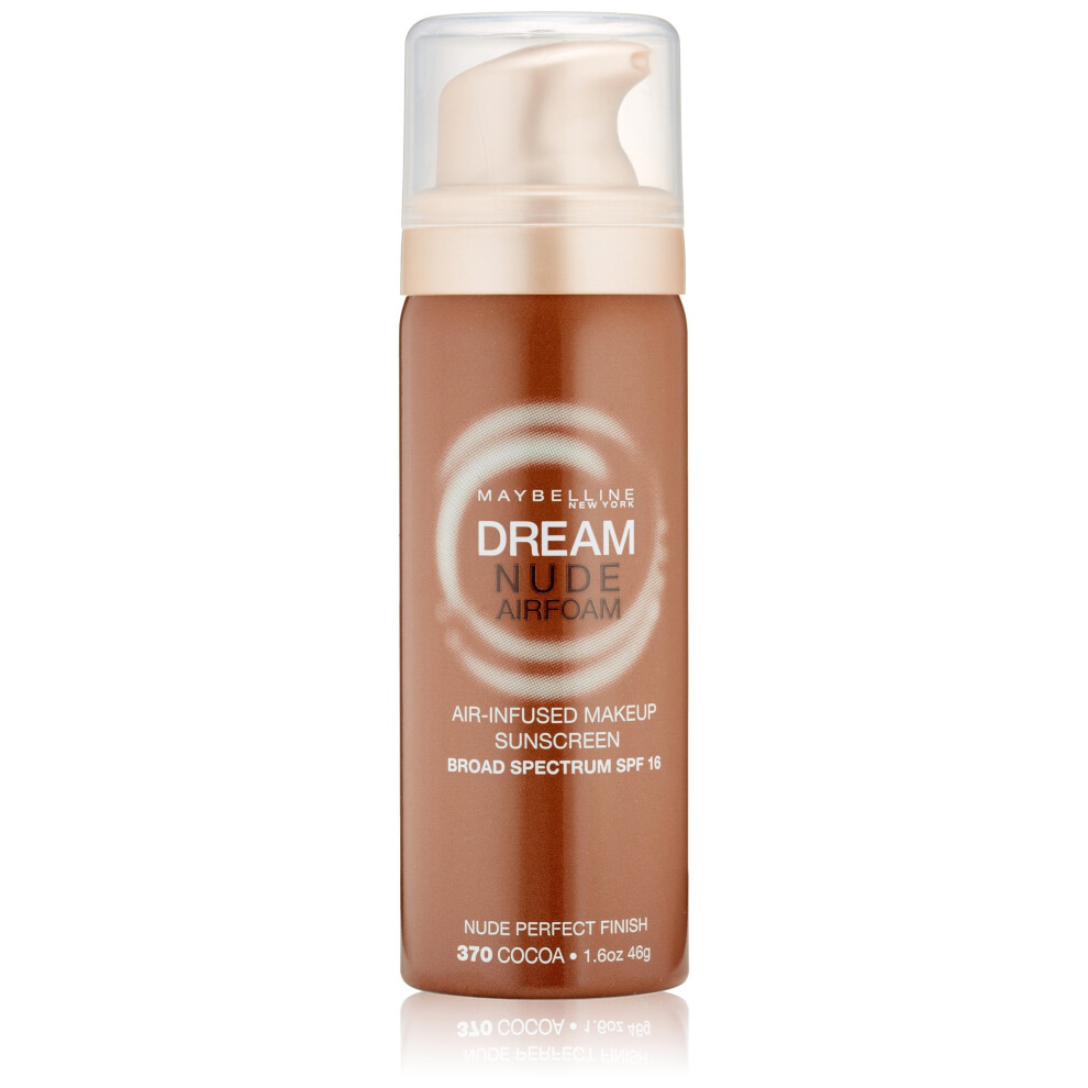 Maybelline New York Dream Nude Airfoam Foundation  Cocoa  1.6 Ounce