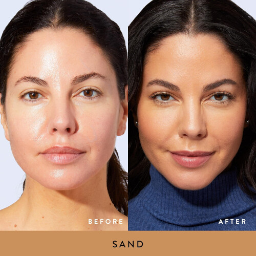 Laura Geller Beauty LAURA GELLER NEW YORK Ψημένη Βάση Ισορροπίας και Λάμψης, Sand + Πινέλο Kabuki 1