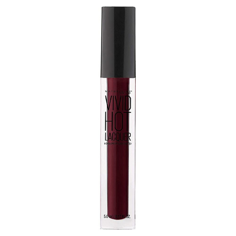 Maybelline Color Sensational Vivid Hot Lacquer Lip Gloss  Retro  0.17 fl. oz.