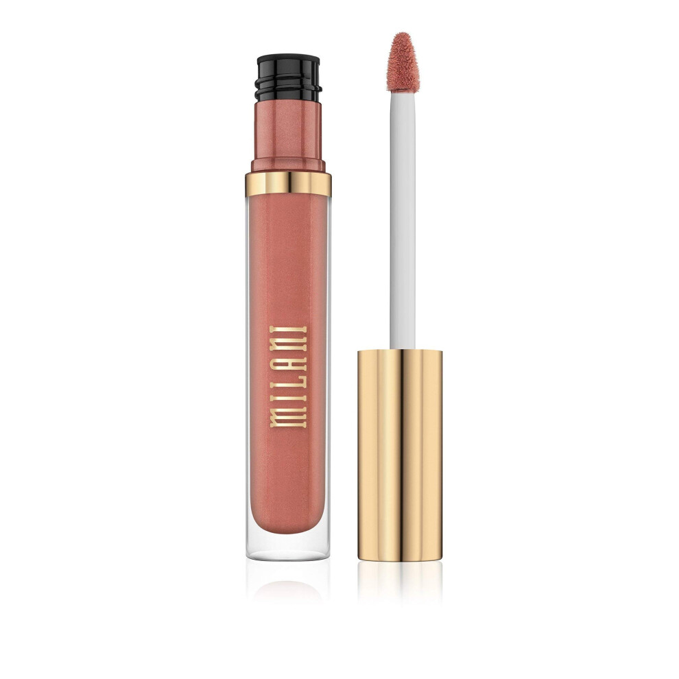 Milani Amore Shine Liquid Lip Color - Delight (0.1 Ounce) Cruelty-Free Nourishing Lip Gloss with a High Shine  Long-Lasting Finish