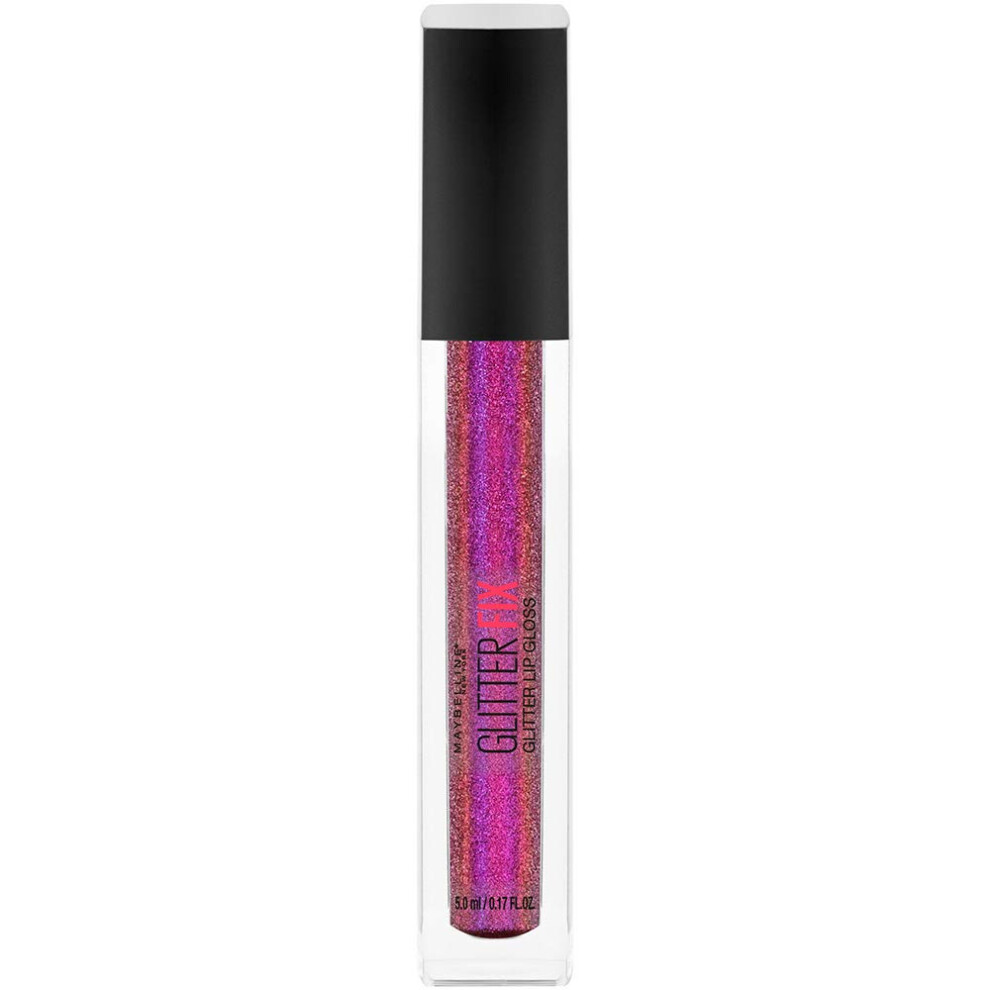 Maybelline Lip Studio Glitter Fix Glitter Lip Gloss Makeup  Wicked Tease  0.17 fl. oz.