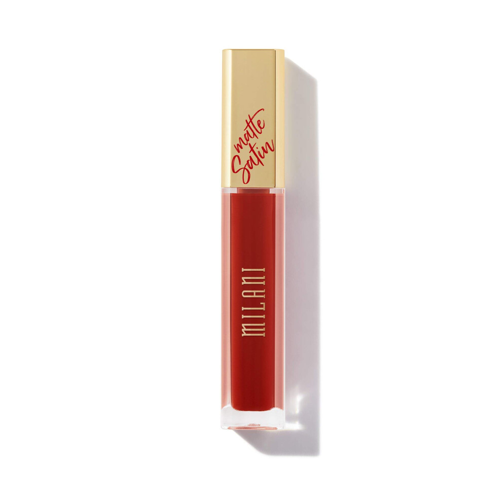 Milani Amore Satin Matte Lip Crme - Satin (0.22 Fl. Oz.) Cruelty-Free Nourishing Lip Gloss with a Soft  Full Matte Finish