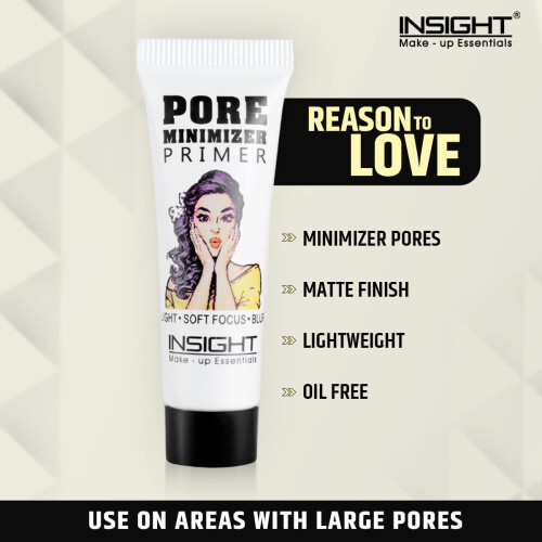 Insight Cosmetics Primer για Μείωση Πόρων | Μακιγιάζ Προσώπου | Ενυδατικό με Aloe Vera 1