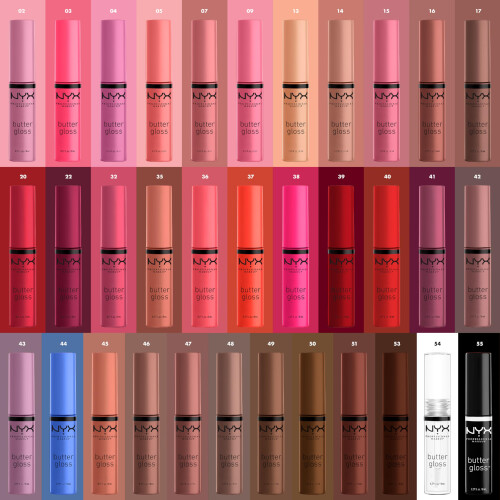 NYX Professional Makeup NYX PROFESSIONAL MAKEUP Βούτυρο Gloss, Μη Κολλώδης Γυαλιστερή Χείλη - Γλυκόριζα (Μαύρο) 1