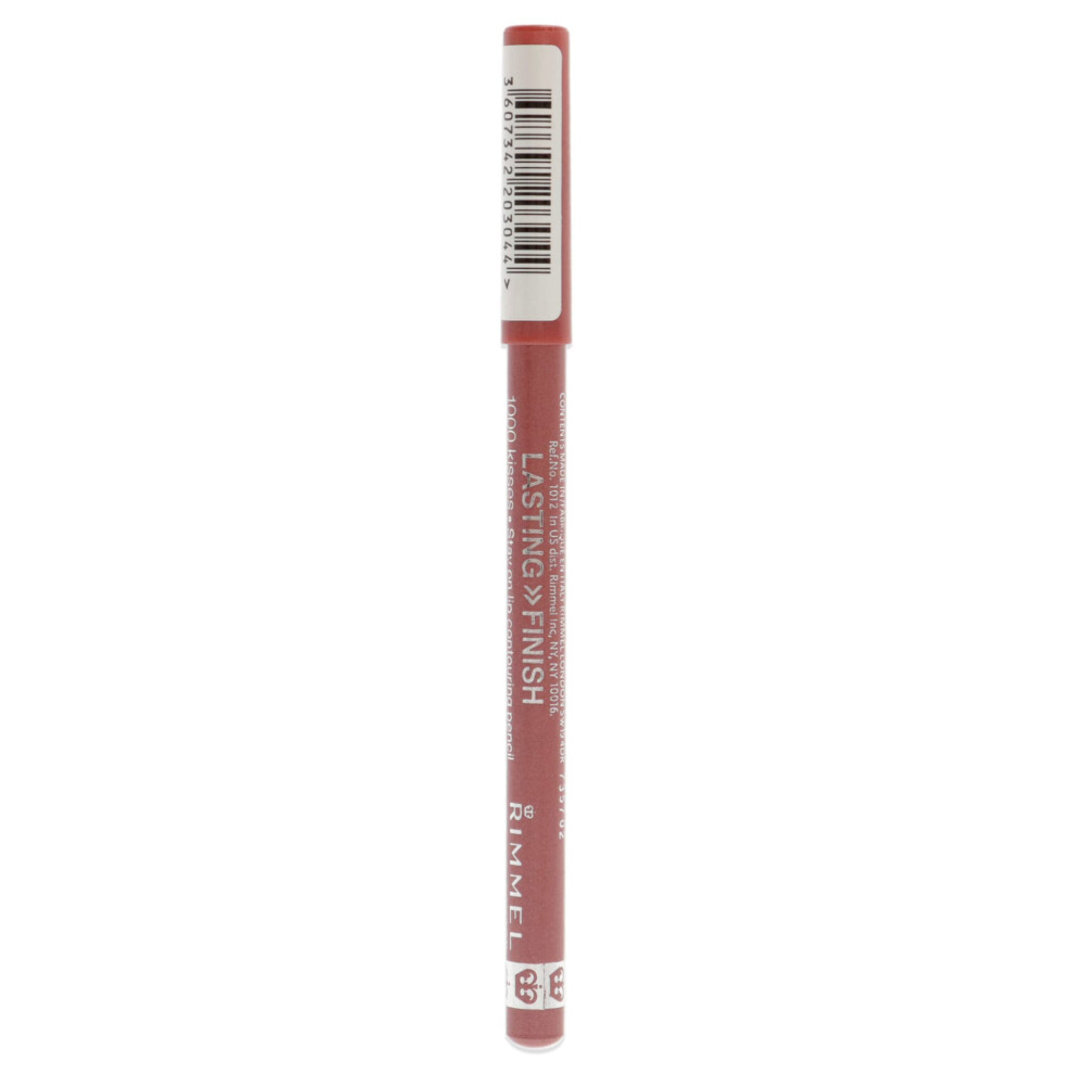 Rimmel London Lasting Finish 1000 Kisses Lip Liner - 007 Rose Quartz Lip Liner Women 0.04 oz