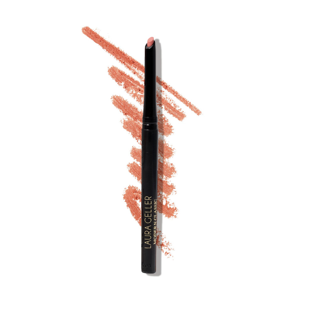 LAURA GELLER NEW YORK Modern Classic Lip Liner  Luxurious Creamy Long Lasting Lip Liner  Prevents Feathering and Fading  Nice Neutral