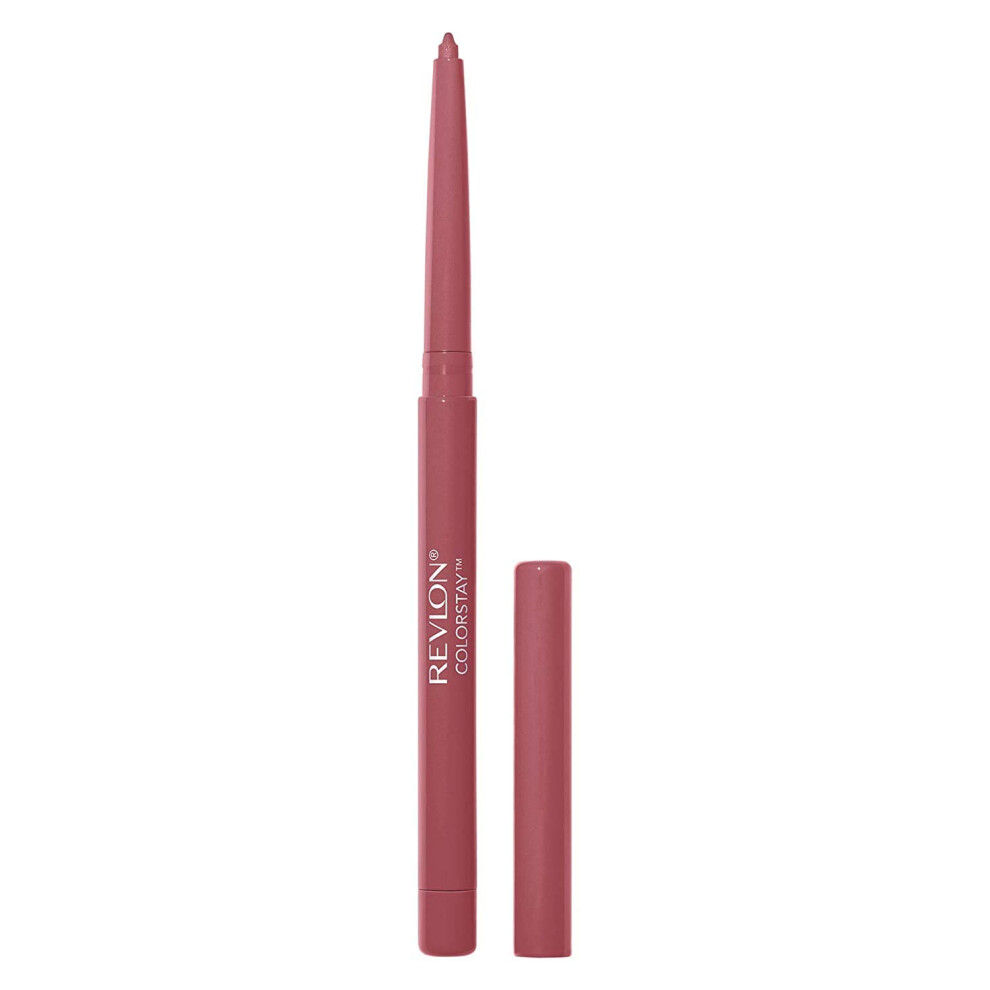 Revlon Lip Liner  Colorstay Lip Makeup with Built-in-Sharpener  Longwear Rich Lip Colors  Smooth Application  703 Mink  0.01 oz