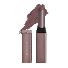 SUGAR Cosmetics Mettle Satin Lipstick 07 Gabriella (Soft Dusty Nude/Nude Pink) Super hydratacn    vyhladzuje jemn    vr   sky