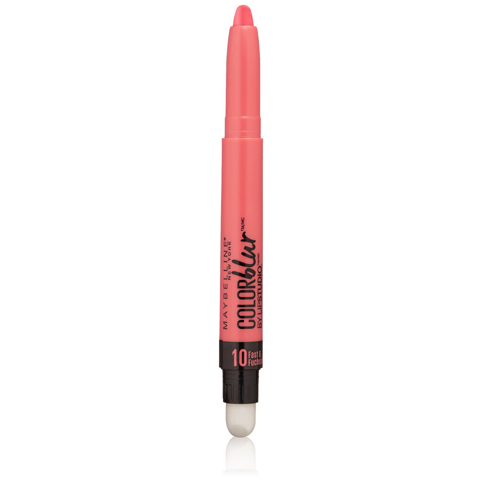 Maybelline New York Lip Studio COLORblur Matte Lipstick Pencil & Smudger  My-My Magenta  0.04 oz.