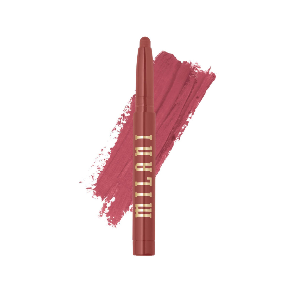 Milani Ludicrous Matte Lip Crayon (130 Crazy For You) - Long Lasting Cream-to-Matte Lip Color  Matte Lip Color Stock With Glide-On Formula