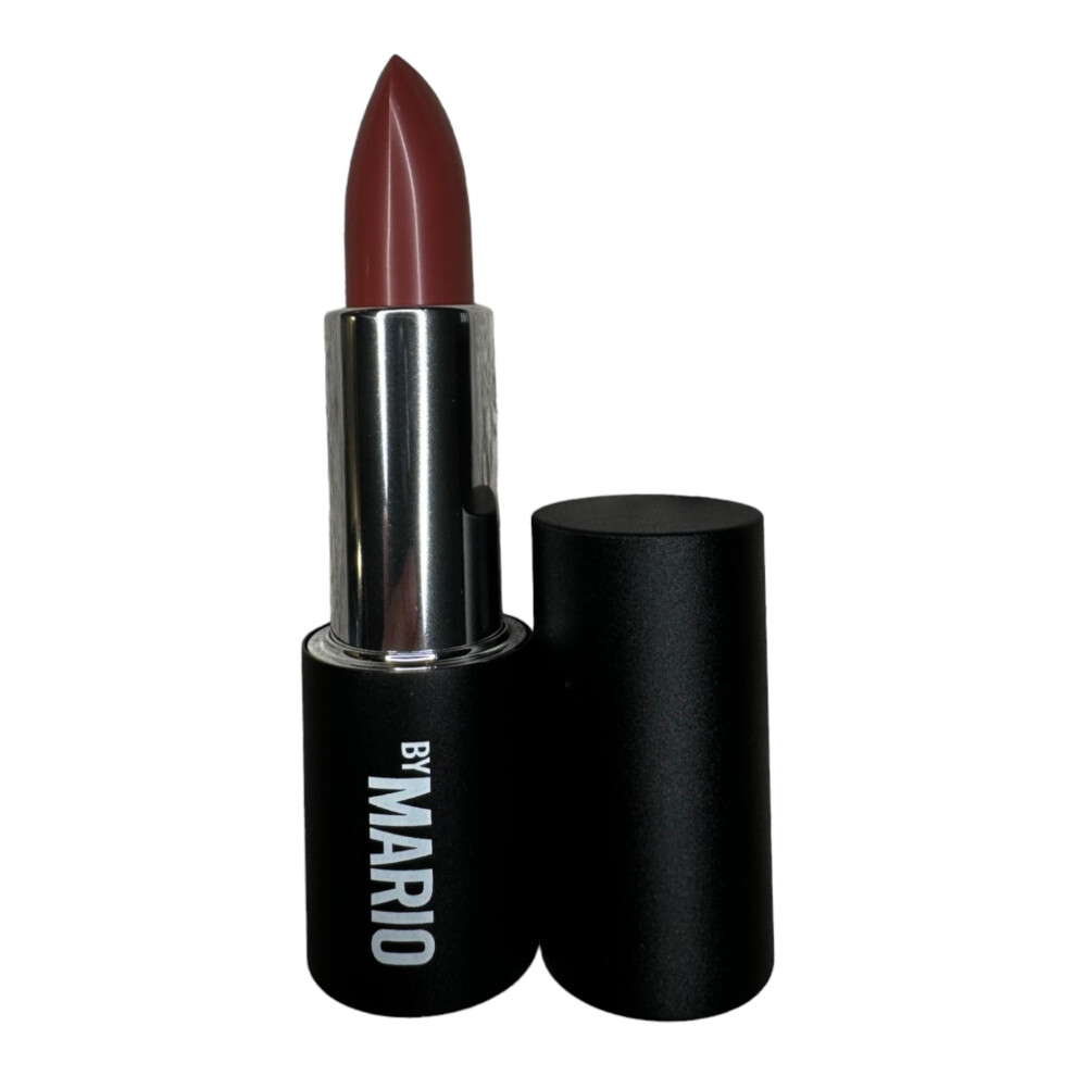 Makeup By Mario Supersatin Lipstick | A Classic Creamy Satin Lipstick With A Soft Sheen | Size 0.12 Oz / 3.5 G (Bronx Baby - Soft Warm Rose