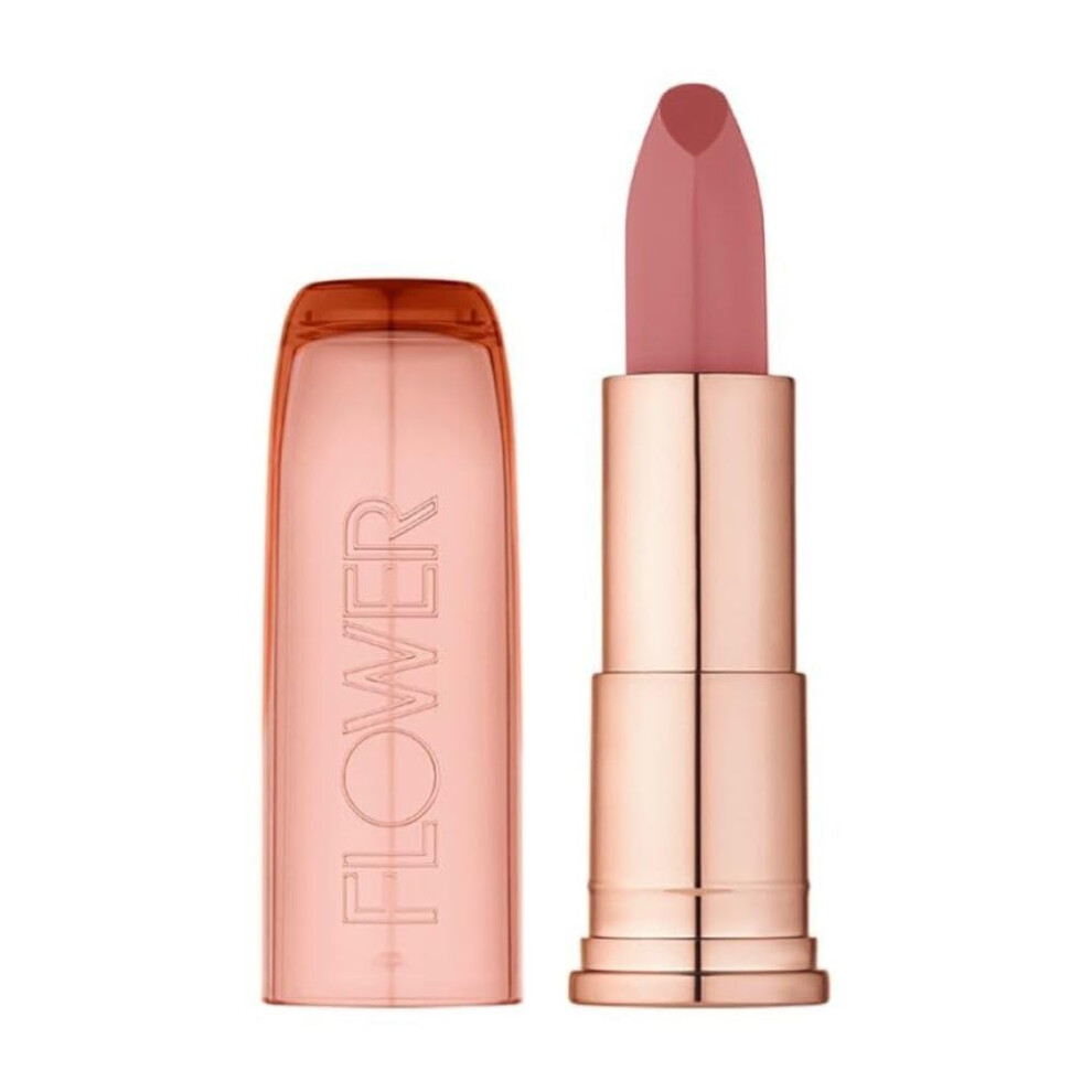 Flower Beauty By Drew Barrymore Perfect Pout Moisturizing Lipstick - Soothes Lips + Hydrates - Creamy Lip Tint + Natural Looking Shine + Bui