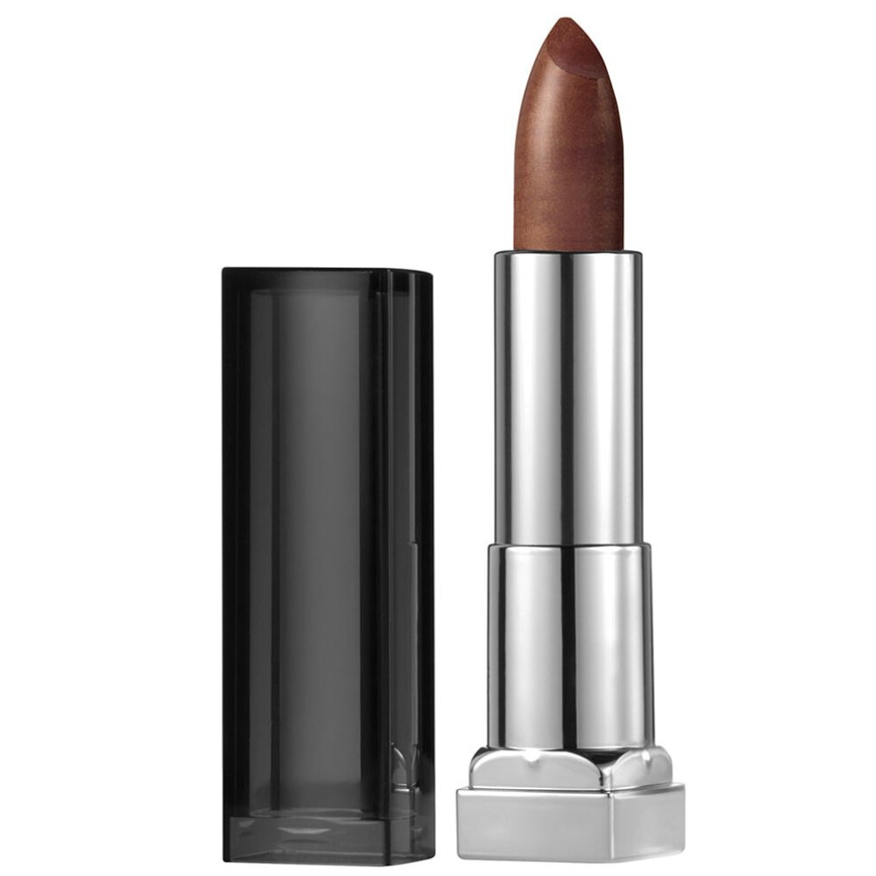 Maybelline New York Color Sensational Bronze Lipstick Metallic Lipstick  Molten Bronze  0.15 oz