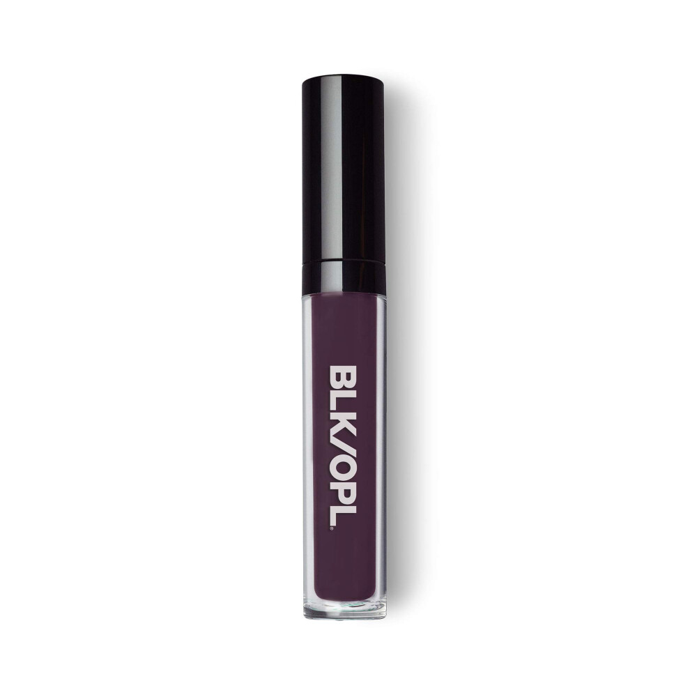 BLK/OPL COLORSPLURGE Liquid Matte Lipstick  Raisin Crush - long-lasting  enriched with Vitamins C & E  paraben-free  cruelty-free