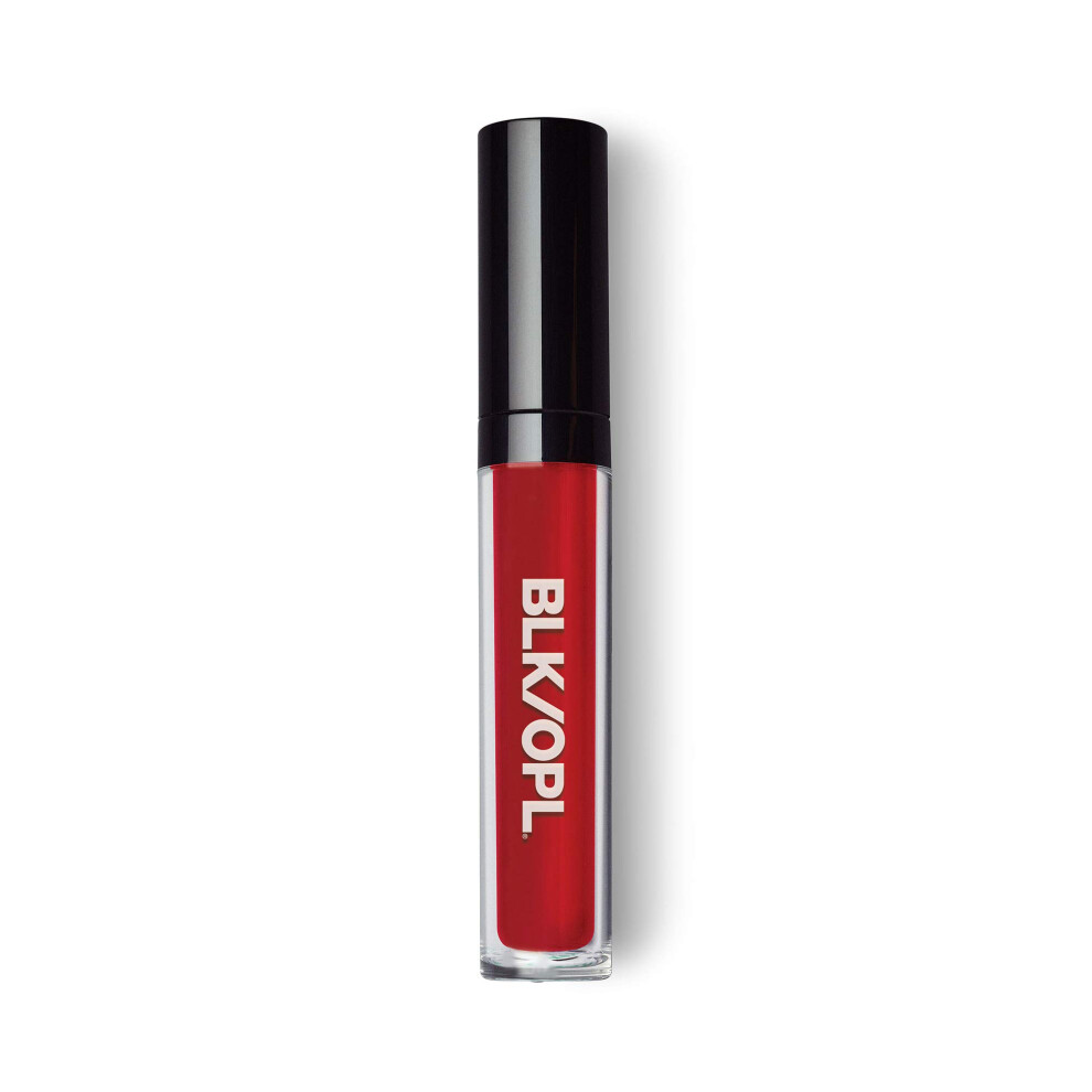 BLK/OPL COLORSPLURGE Liquid Matte Lipstick  Berry Red - long-lasting  enriched with Vitamins C & E  paraben-free  cruelty-free