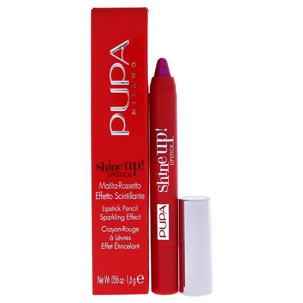 Pupa Shine Up! Lipstick - 007 Be Hot Be Pink Milano for Women - 0.056 oz Lipstick