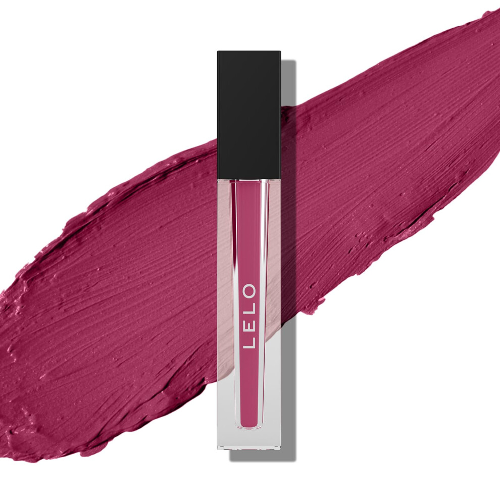 LELO MAKEUP - LIQUID Lipstick - Long Lasting Matte Liquid Lipstick  Kiss Proof Long Lasting Lipstick  Long Wear Lipstick - 10 NYMPH