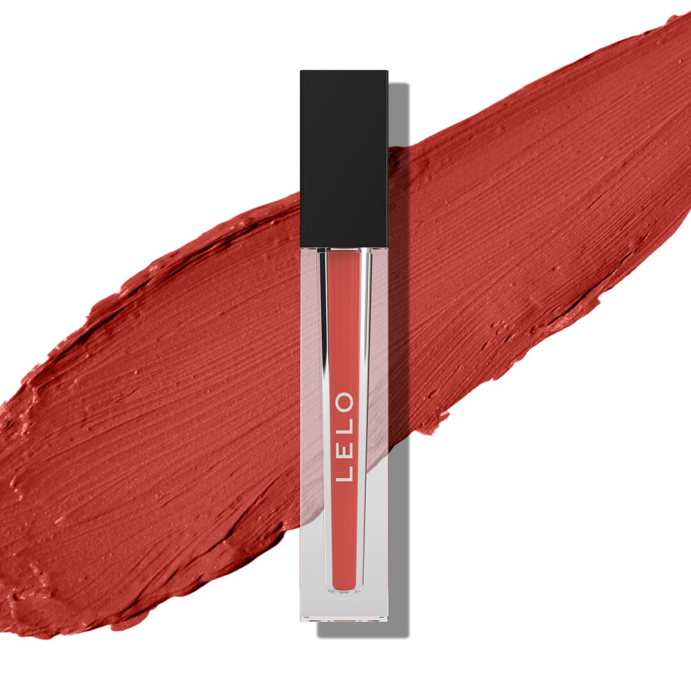 LELO MAKEUP - LIQUID Lipstick - Long Lasting Matte Liquid Lipstick  Kiss Proof Long Lasting Lipstick  Long Wear Lipstick - 09 HOT AF