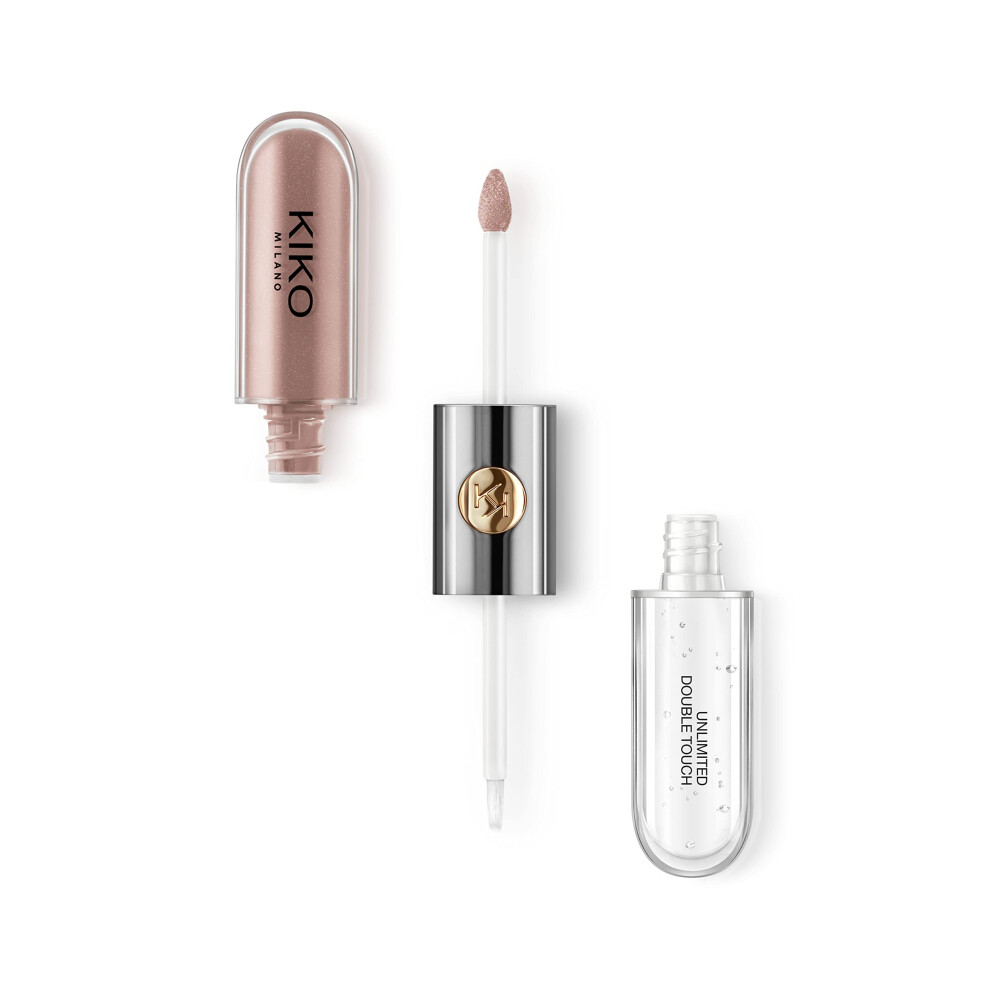Kiko Milano - Unlimited Double Touch 130 Liquid Lipstick With A Bright Finish In A Two-step Application. lasts Up To 16 hours. No-transfer base Colour