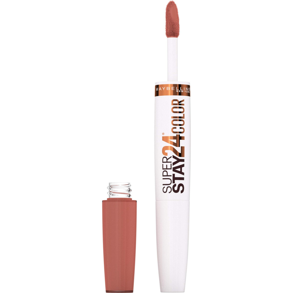 Maybelline SuperStay 24  2-Step Liquid Lipstick  Coffee Edition  Caramel Crush