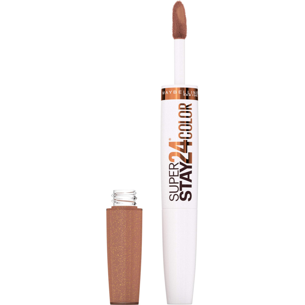 Maybelline SuperStay 24  2-Step Liquid Lipstick  Coffee Edition  Chai Once More