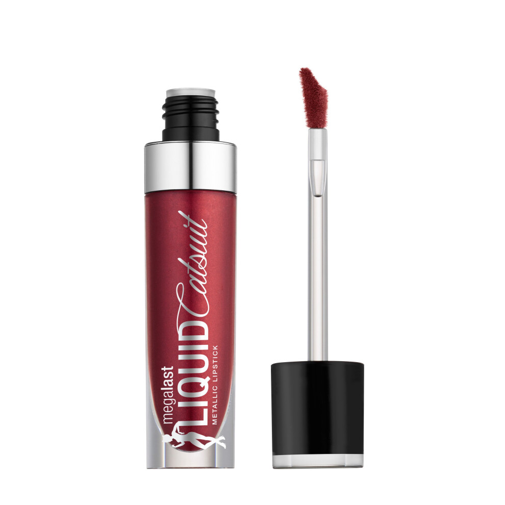 wet n wild Megalast Liquid Catsuit Metallic Lipstick  Life's No Pink-Nic  0.21 Ounce  (962A)