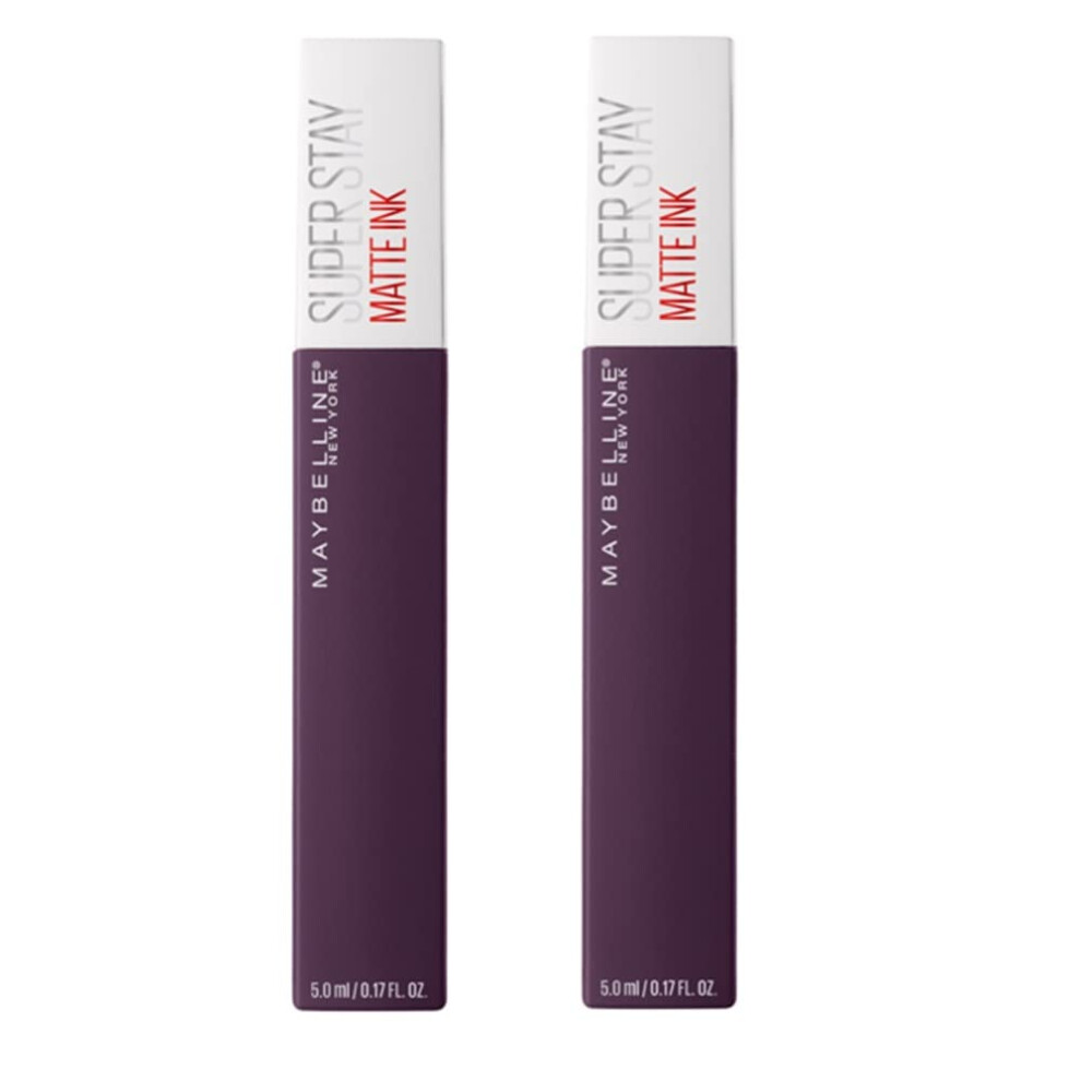 Pack of 2 Maybelline New York SuperStay Matte Ink Liquid Lipstick  Originator # 1102