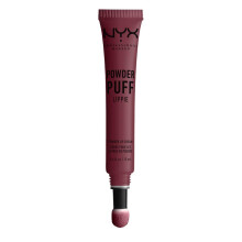 NYX PROFESSIONAL MAKEUP Powder Puff Lippie Lip Cream Liquid Lipstick - Moody (Cool Toned Plum)