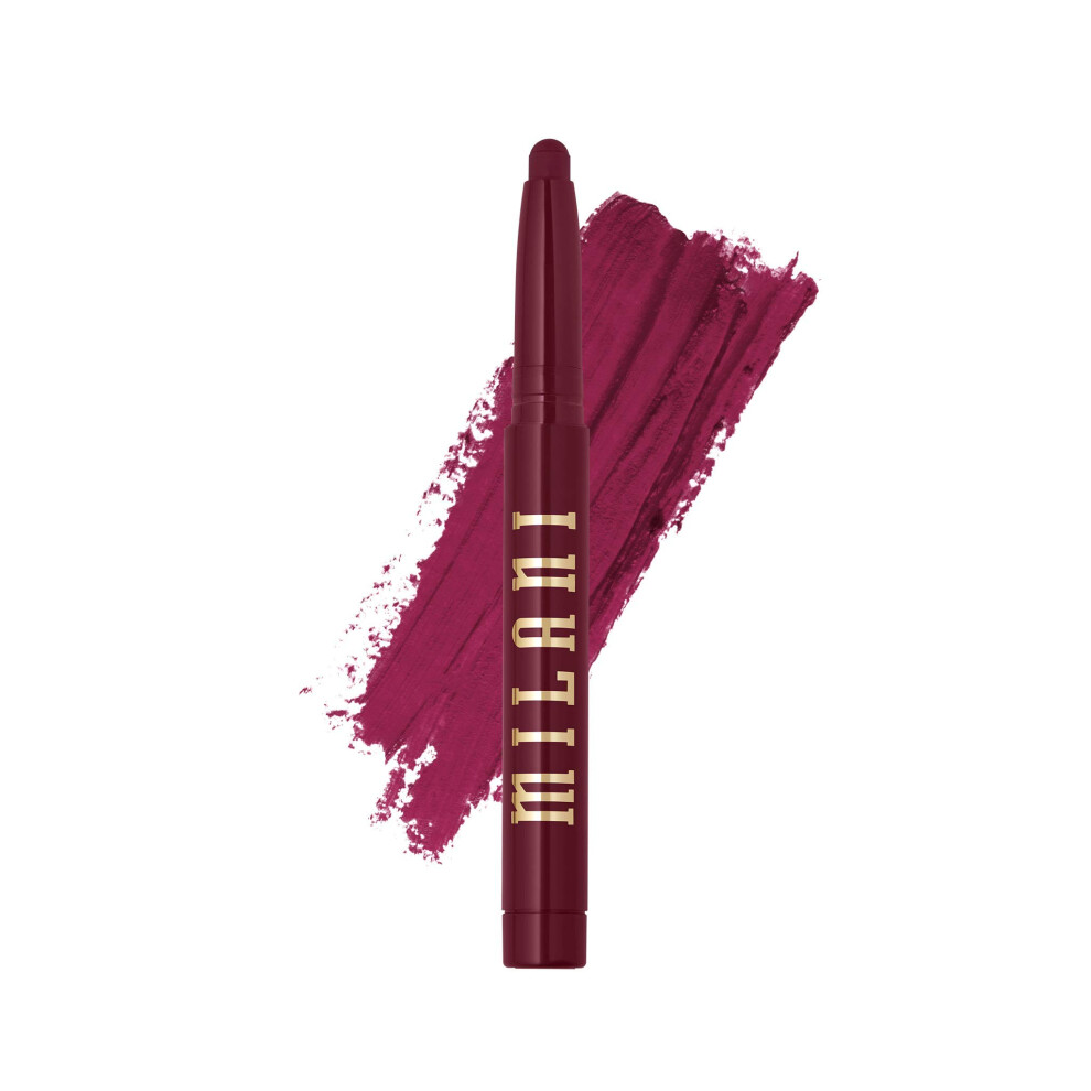 Milani Ludicrous Matte Lip Crayon (180 Reckless) - Long Lasting Cream-to-Matte Lip Color  Matte Lip Color Stock With Glide-On Formula  Vegan