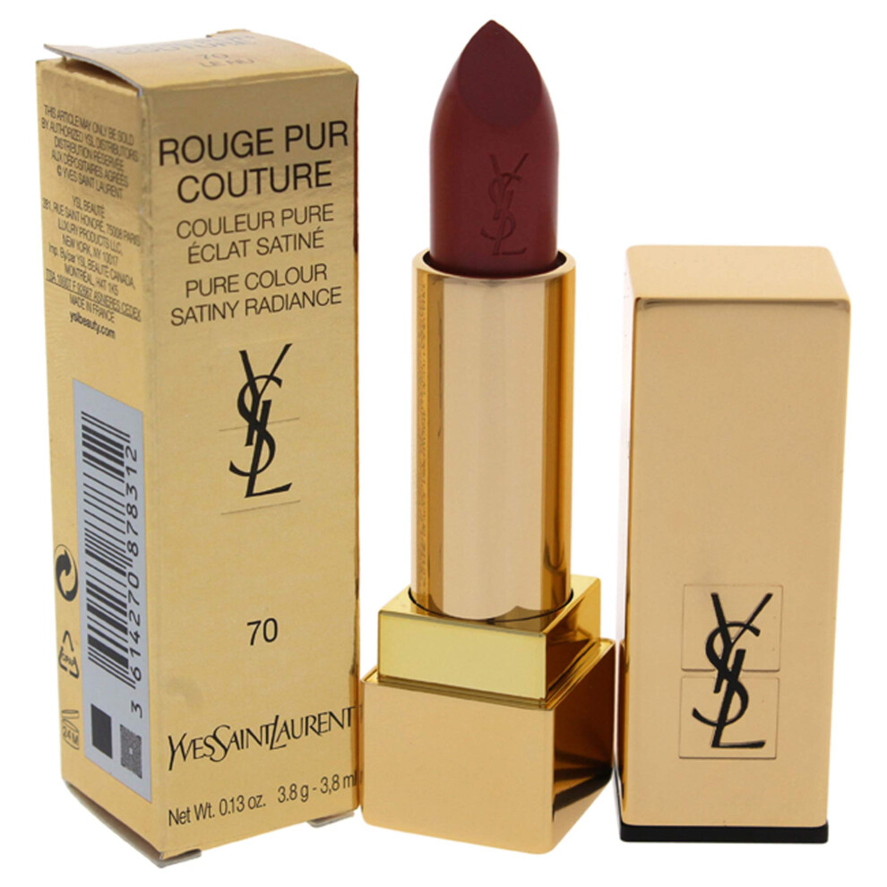 Yves Saint Laurent Rouge Pur Couture - # 70 Le Nu By Yves Saint Laurent for Women - 0.13 Oz Lipstick  0.13 Oz