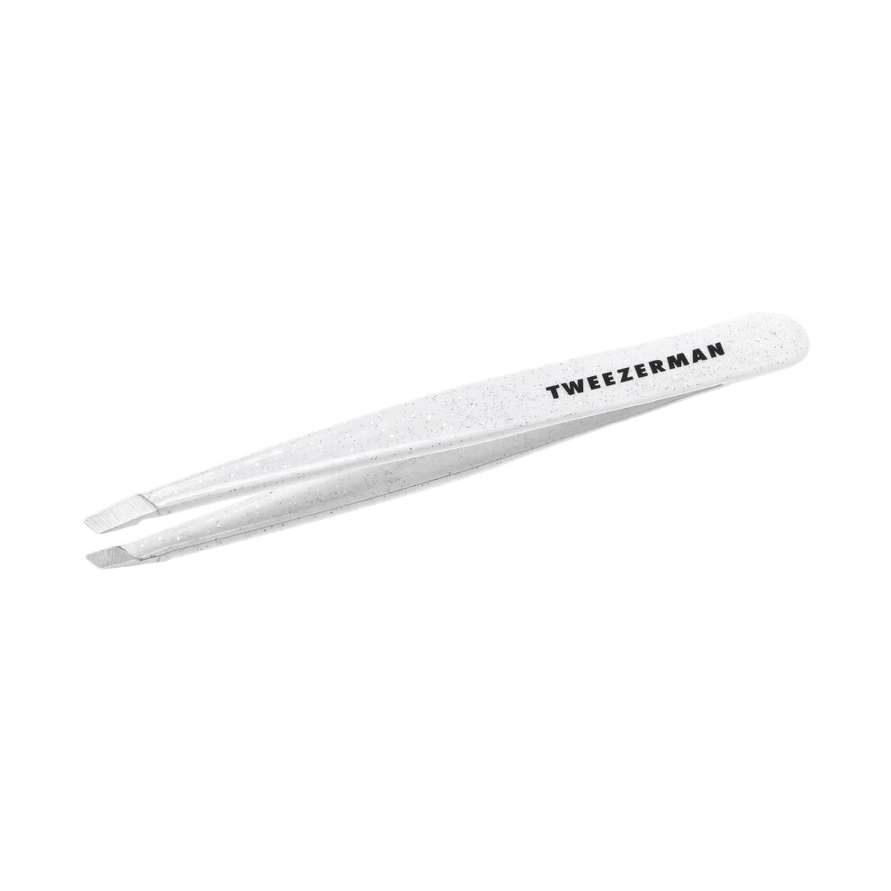 Tweezerman Exclusive Moon Dust Slant Tweezer - Hair Removal Tweezers  Stainless Steel